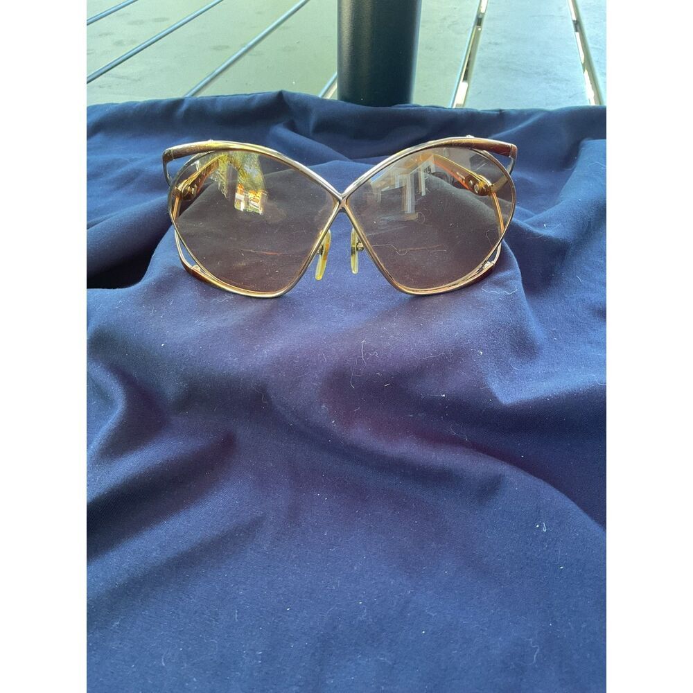 Vintage Christian Dior Butterfly Sunglasses with Readers, See Discription